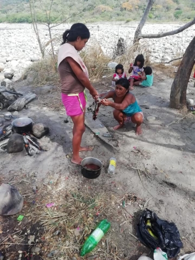 Indígenas que invaden parque La Iguana se están comiendo las iguanas del lugar