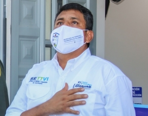 Alcalde de Villanueva Oswal Fontecha, dio positivo para covid19