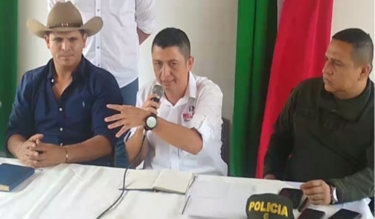 Gobernador César Ortiz Zorro anunció la construcción de una sede para la Policía en Támara