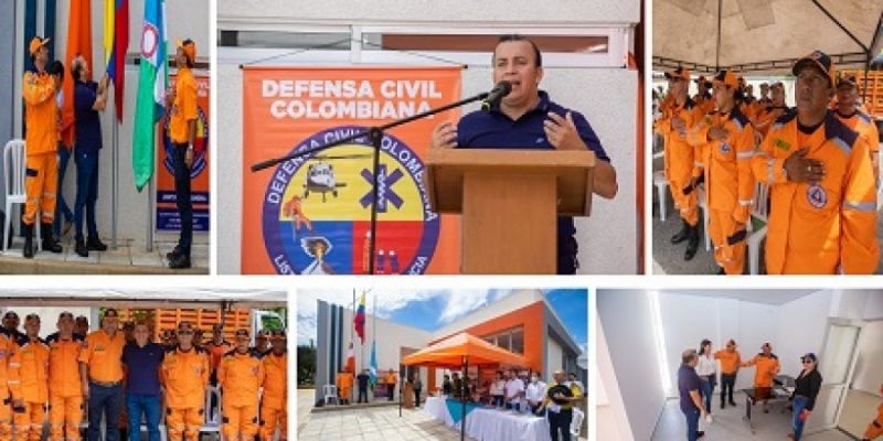 Defensa Civil en Tauramena: Una sede con los más altos estándares de calidad