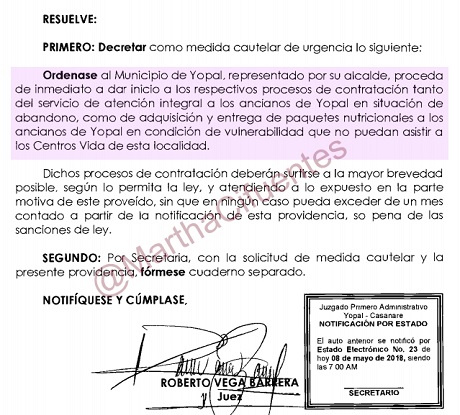 http://casanarenoticias.com/images/2018%20folder/MAYO/ADULTOS%20MAYORES%20FALLO%20JUZGADO%20PRIMERO%20ADMINISTRATIVO%20PORTADA%20MAYO%208%20CONTRA%20ALCALDIA%20DE%20YOPAL%203.jpg