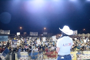 Con la firmeza de llanera y la delicadeza de mujer Amanda conquistó a Casanare