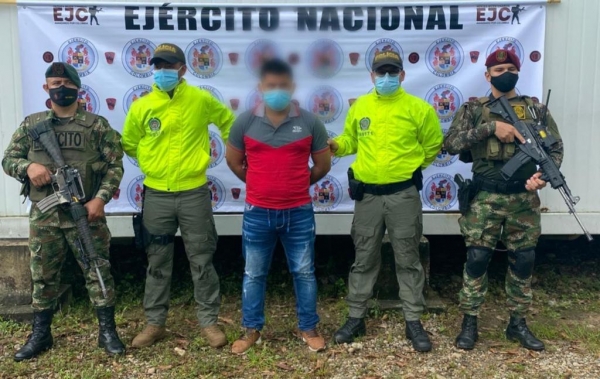 Capturado alias &quot;Porremaute&quot;, presunto miembro del ELN en Arauca