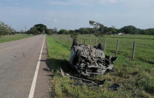 Policía de Carretera reportó accidente de tránsito entre Hato Corozal y Paz de Ariporo