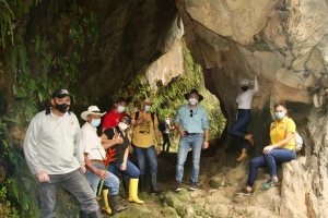 Recorrido por el Sendero Ecológico de la Virgen de la Peña en cumplimento a compromisos pactados con la comunidad del corregimiento El Morro