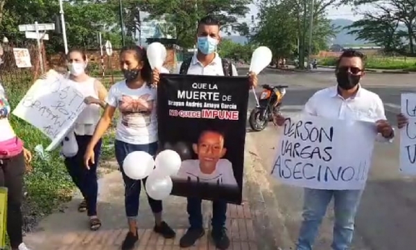 Familiares de menor que falleció tras ser atropellado marcharon para exigir justicia y que la muerte no quede impune