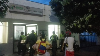 Deportados de Yopal 36 migrantes venezolanos