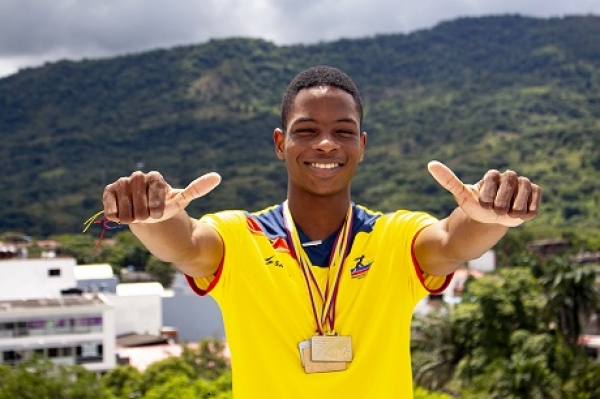 Giancarlos Mosquera, primer deportista casanareño en llegar a los Olímpicos de la Juventud