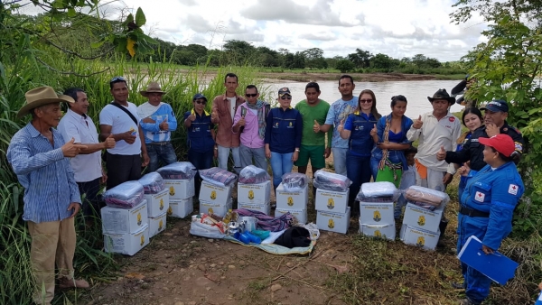 Gobernación llevó auxilio humanitario a 100 familias campesinas en Paz de Ariporo