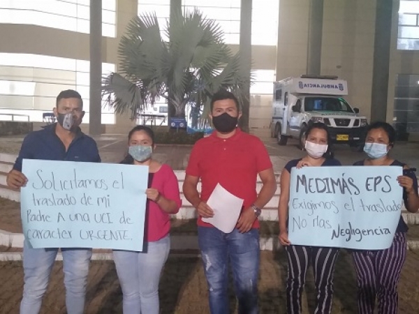 Pronta remisión para Ómar Segura quien se debate entre la vida y la muerte, reclaman familiares a Medimás