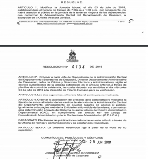 La Gobernación anuncia cambio de horario por el partido de fútbol de la selección Colombia