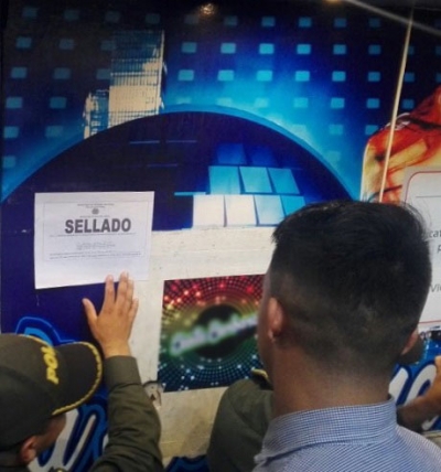 Sellada una casa de lenocinio y dos bares que excedían horarios permitidos en Yopal