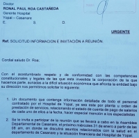 Mesa de trabajo por la salud de Casanare el 31 de enero