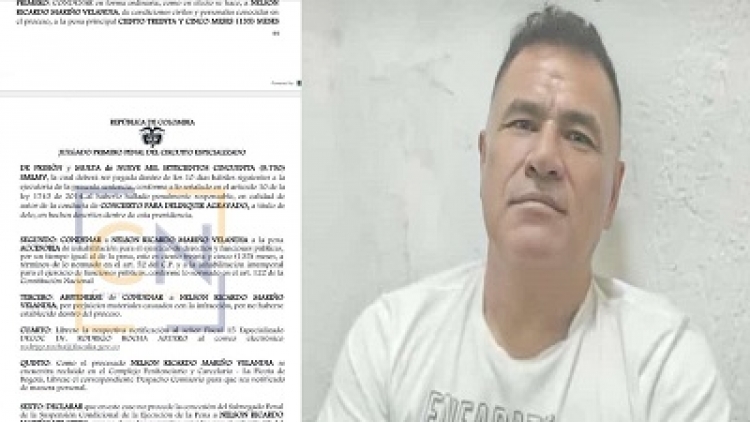 A más de una década de prisión fue condenado Nelson Mariño
