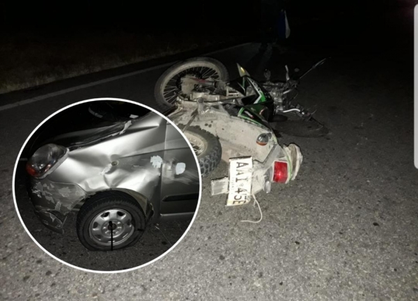 Motociclista en aparente estado de embriaguez resultó herido en accidente en vía Yopal - Paz de Ariporo