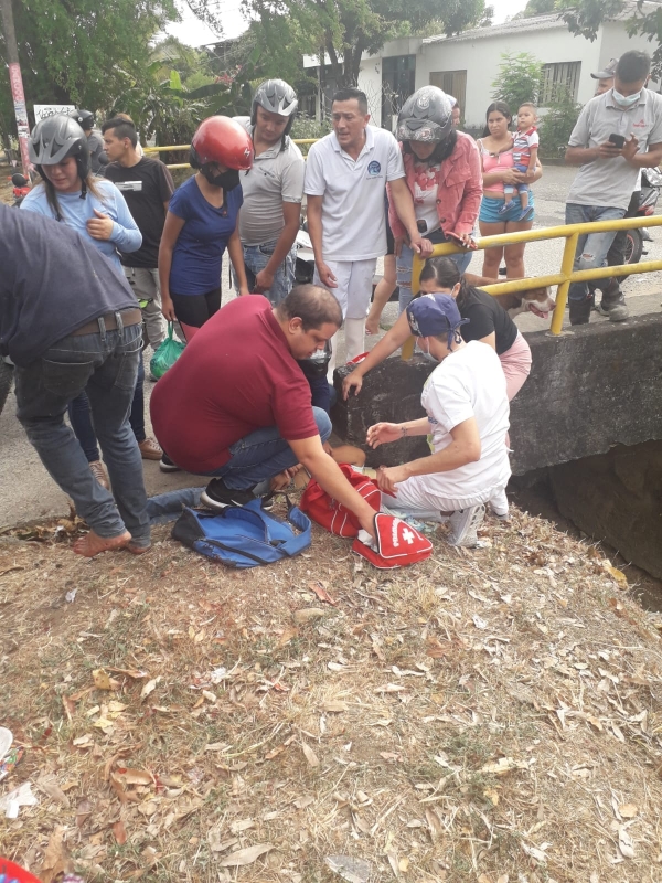 Mujer víctima de accidente de tránsito fue diagnosticada con muerte cerebral