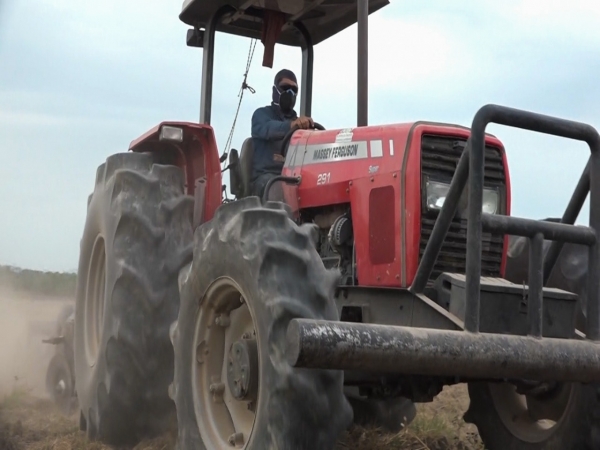 Más de 671 hectáreas se han logrado mecanizar con el banco de maquinaria agrícola que recuperó la Alcaldía de Aguazul