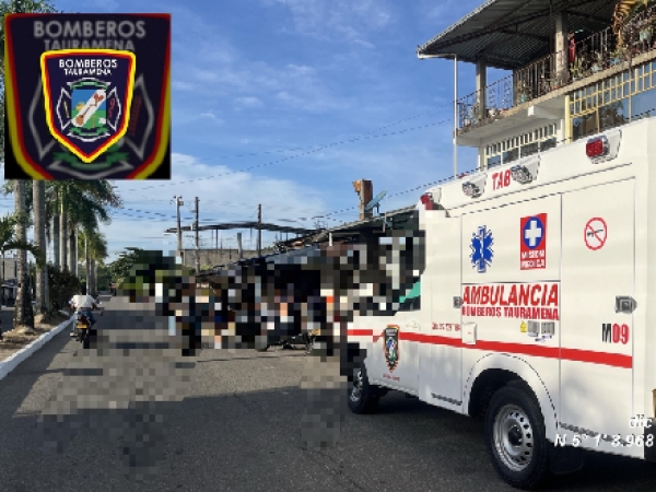 Adulto mayor sufrió laceraciones luego de vehículo de carga pesada le hiciera perder el equilibrio