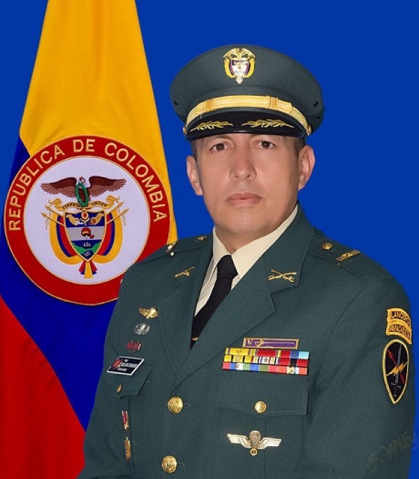 El mayor Chavarro, comandante del Gaula Militar se despide de Casanare