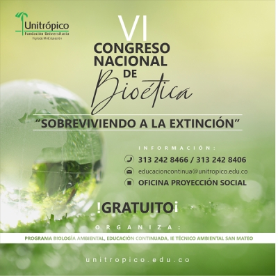 Unitrópico invita al VI Congreso Nacional de Bioética en Yopal