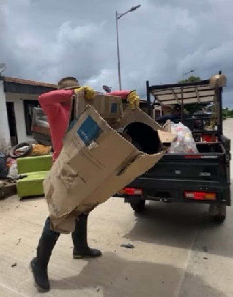 Más de 35 toneladas de inservibles se recolectaron en jornada de aseo en Tauramena