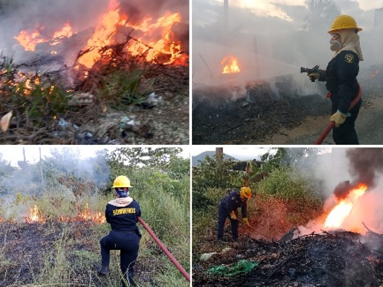 Dos incendios se presentaron en Yopal como consecuencia de hacer quemas prohibidas