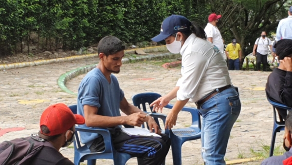 Realizaron pruebas rápidas de Covid19 a habitantes de calle de Yopal