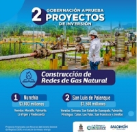 Zonas rurales de San Luis de Palenque y Nunchía contarán con servicio de gas domiciliario