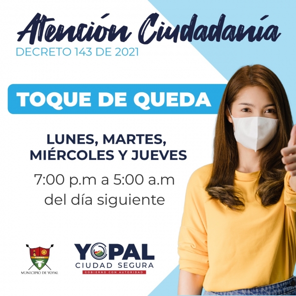 Alcaldía decretó nuevas medidas en Yopal