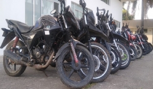 Policía anunció la recuperación de 18 motocicletas robadas en distintos puntos del departamento