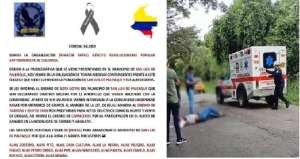 Una persona resultó herida luego que desconocidos le dispararan en la vía San Luis - Trinidad