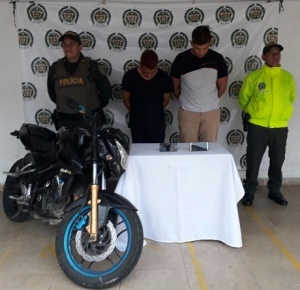 En Yopal, SIJIN capturó a delincuentes y recuperó lo hurtado al instante de ser cometido el delito