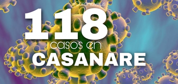 Orocué entra en la lista de los municipios con Covid19. Van 118 casos en Casanare