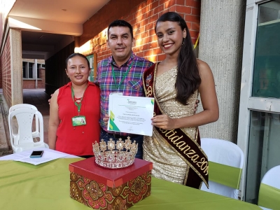Reina Festidanza y estudiante de Unitrópico, obtuvo un estímulo académico por su triunfo internacional