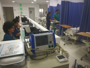 Pacientes del servicio de urgencias del Hospital Regional de la Orinoquía estrenan obras