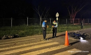 Accidente de tránsito en Yopal: Dos motociclistas heridos en choque en la vía Marginal del Llano