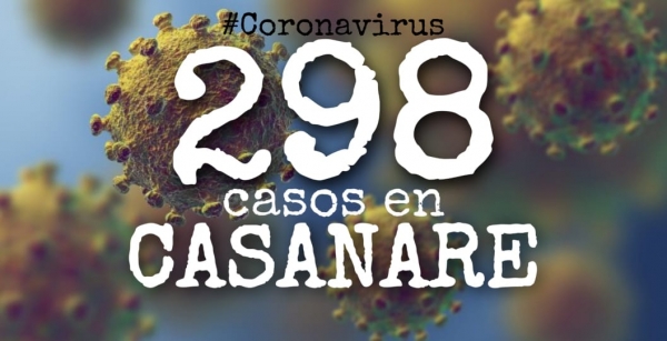 Casanare cerca de romper la barrera de los 300 casos de Coronavirus