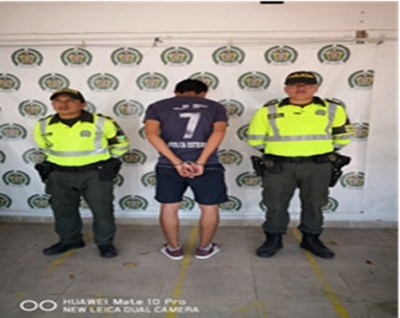 Policía de Casanare capturó dos personas por diferentes delitos