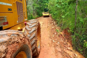 Varios puntos críticos que afectan las vías son atendidos con maquinaria de la Gobernación de Casanare