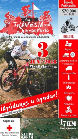 Primer Travesía Humanitaria 2018 organiza la Cruz Roja
