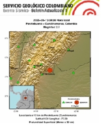 Nuevo temblor en Paratebueno