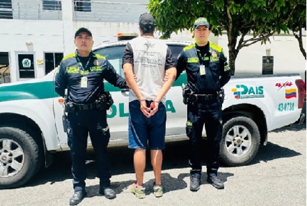 Autoridades capturan en Yopal hombre con 17 antecedentes por hurto agravado, amenazas y porte de armas