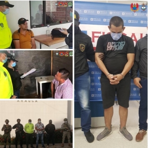 Cárcel para presuntos integrantes de la red de apoyo del  ELN en Arauca
