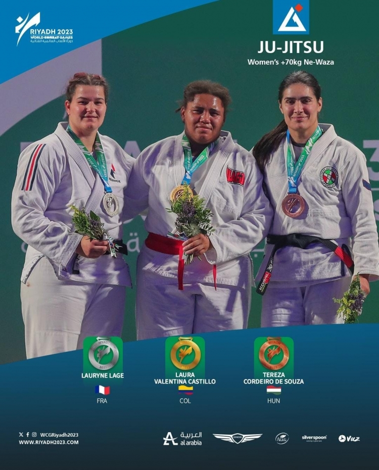 Oro para Colombia en los World Combat Games Riyadh 2023