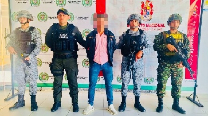 Cayó alias “Kiliam” presunto coordinador de acciones terrorista del frente 28 de las disidencias de las Farc