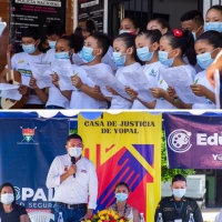 Campaña de Casa de Justicia aplicada en instituciones educativas de Yopal busca prevenir el delito