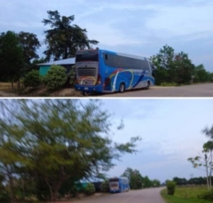 Bus abandonado genera zozobra en la comunidad de Fundadores en Arauca