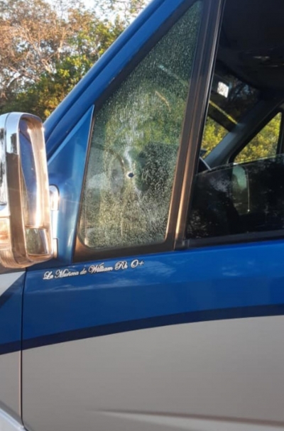 Dispararon contra bus de servicio público en vía Trinidad- Yopal