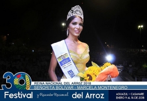 Bolivar, nueva Reina Nacional del Arroz 2018