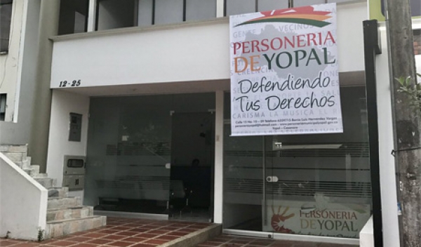 Personería de Yopal suspenderá atención al público durante la siguiente semana